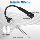 3pcs Spark Plug Tester Ignition System Coil Engine In Line Diagnostic Test Tool