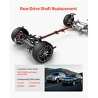 Rear Drive Shaft Assembly Compatible With 2007-2008 Ford Edge lincoln Mkx