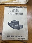 Ely Culbertson Vintage Metal Card Shuffler Hand Crank Teal Box