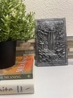 Silver Waterfall Relief 5 25    X  8    Wall Art Landscape Plaque Home Decor Sign