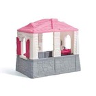Step2 Neat And Tidy Pink Cottage Playhouse  For Toddlers