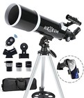 Telescope For Adults   Beginner Astronomers - 80mm Aperture 600mm 80600black