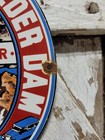 Vintage Grand Canyon Porcelain Sign Rare Old National Park Smokey Bear Forest 