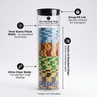 Proper Poker Products  Poker Chip Rack   Tubes  Includes 10 Plastic Tubes   Rack