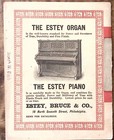 1880s Happy Hours In Picture Land Three Little Pigs Estey Organ Advertisingz5409