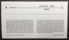 Kibris  Europa 1988 Great Airplanes Set Fdc - Airbus A310-200