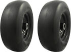 2 Flat Free Tires 11x4 00-5 Lawnmower Husqvarna Z246 Z24 Rz4623 Kubota Z123