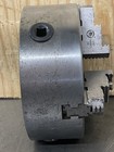 Btc 8  3 Jaw Lathe Chuck Plain Back  W bison Jaws