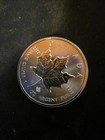 2017  5 Dollar Canada Silver Maple Leaf 1 Oz 9999 Fine Silver Sovereign Coin 