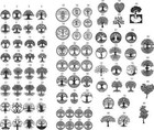 Vector Files  Laser Cutting Tree Of Life Designer   Cdr  Eps  Dxf  Dwg And Svg 