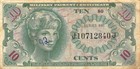 Usa   Mpc  10  Cents  1964  Series  641  Plate   80  Circulated Banknote