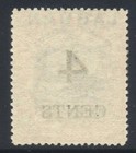 North Borneo Labuan 1899 4c On 6c Sg103 U m Cat   32