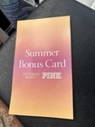 1 Victoria s Secret Bonus Cards  20 Off  50   Free Mist lotion Coupons  5 8-5 20
