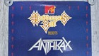 Vintage Mtv s Headbangers Ball 1989 Presents Anthrax Promo Poster - 24  X 36 