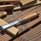  4 Piece Wood Chisel Set Sturdy Cr-v Steel Chisel Beech Handle Woodworking  