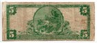 1902 Fletcher American National Bank Note Of Indianapolis  5 9829 B1162