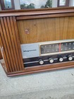 Vintage  Magnavox Fm026 Stereo Tube Am Fm Radio Wood - As-is Parts Or Restore