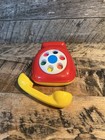 Vtg Small Play Plastic Toy Phone Doll Furniture