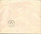 1942 Jerusalem Palestine Importation Exportation Mail From Arabs Cover To Haifa
