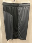 16 Amount Reebok Logo Mens Athletic Black  Knit Logo Shorts  -new With Tags