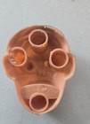 Vintage  Rubber Face Finger Puppet -  Toy 1980s Retro 