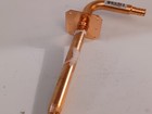 1   Apollo 1 2  X 8  - Copper Stub-out Elbow 1 2  Pex Tubing W nail Flange