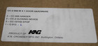Kn Crowder Cc-2-998-w X 1 Door Hardware Set