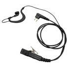 2 Pin Earpiece Headset Ptt Mic Walkie Talkie Earbud Interphone For Motorola P040