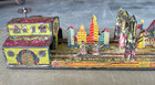 Rare Vintage Windup Prewar Japanese Big Parade Mt Trademark Litho Tin Toy