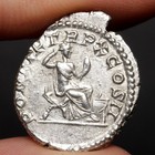 Emperor Caracalla Denarius 207ad Ancient Roman Empire Silver Coin Vf Securitas