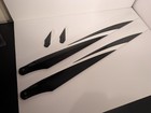 Align 105mm Tail 700mm Main Carbon Fiber Blades For T-rex 700x 700e 700 Dfc