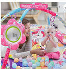 Baby Gym Play Mat  8-in-1 Tummy Time Activity Mat   Ball Pit With 6 Toys  Was   