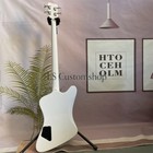4 String Mv-65ns Nikki Sixx Reversed Thunderbird Electric Bass Guitar Solid Body