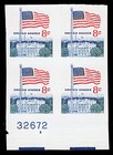 Stunning Efo Genuine Scott  1338fi Full Imperf Error Plate  32672 Block Pse Cert