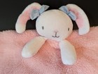 Baby Gear Lovey Bunny Rabbit Pink Security Blanket Blankie Stars Moon Bows Plush