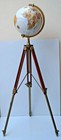 18  Big World Globe Modern Map Atlas With Floor Tripod Stand Globe Floor Decor