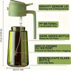 16-oz Glass Oil Sprayer And Oil Dispenser With Automatic Flip-top Oil Bottle
