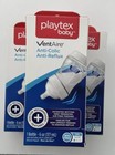 Playtex Baby Ventaire Anti-colic Anti-reflux Wide Bottle 6 Oz 0m  Slow Flow X3
