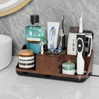 Bathroom Counter Organizer For Vanity   Sink Storage  Detachable Toothbrush A   