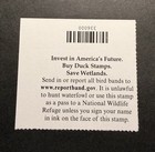 Wtdstamps -  rw85 2018 Plate  - Us Federal Duck Stamp - Mint Og Nh