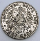 1904-a Germany Mecklenburg Schwerin 5 Mark Marks Km 334 Francis Iv Wedding Sc   
