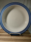 Vtg Englsh Mason Cash Stoneware French Blue Cream 11  Deep Pie Plate Baking Dish