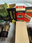 Vintage Radio Tubes  In Boxes  Untested