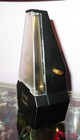 Wittner Taktell Classic Keywound Metronome Made In Germany Black Gold Trim  829