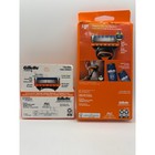 Gillette Fusion5 Men s Razor Handle W  6 Cartridges Total   New    M14