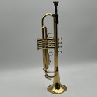 Great Value   Yamaha Trumpet Ytr2335 Gold Brass Trumpet With Mouthpiece And Case