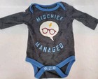 Harry Potter Newborn Long Sleeve Bodysuits Set Of 2 