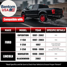 13pc 2wd Front End Suspension Kit For 1997-2003 Ford F-150  1997-1999 F-250  199