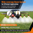 Boom Sprayer Wand Atv Sprayers Boom Kit With Fittings  Wide Coverage Sprayer Att