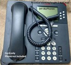 25-pack Lot Dark Gray  charcoal  9ft Avaya Ip Phone Handset Cord 9600 J100 Voip